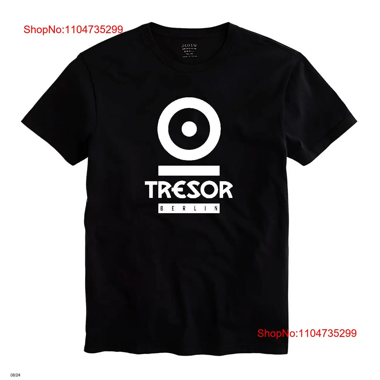 Vintage Fashion Jersey - Футболка Tresor Berlin Мужская черная Размер