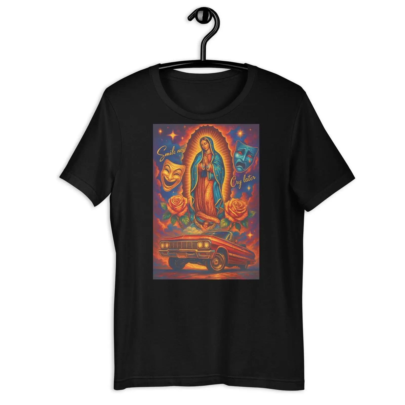 Vintage Fashion Now - Футболка Virgin Mary Lowrider Smile Now