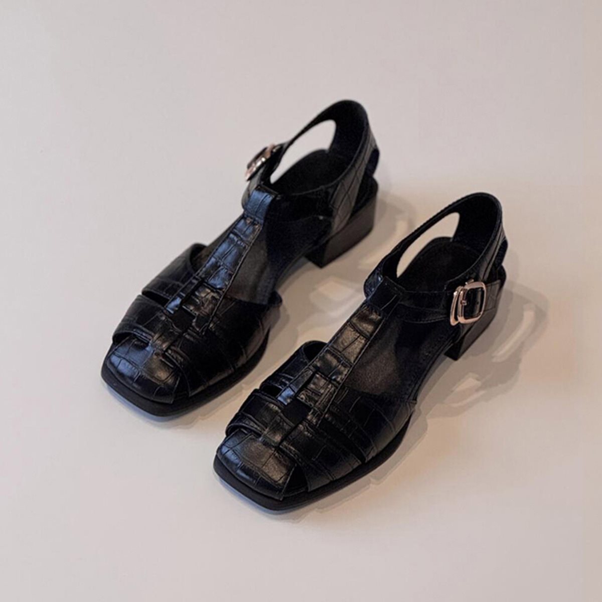 Vintage Fashion Heels - Женские сандалии, новая летняя модная тканая