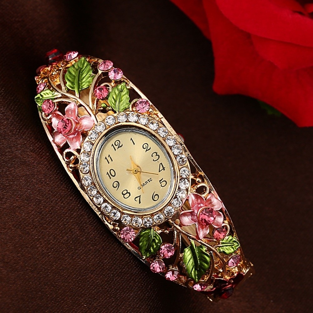 Vintage Fashion Week - Винтажные часы Rich In Flowers с