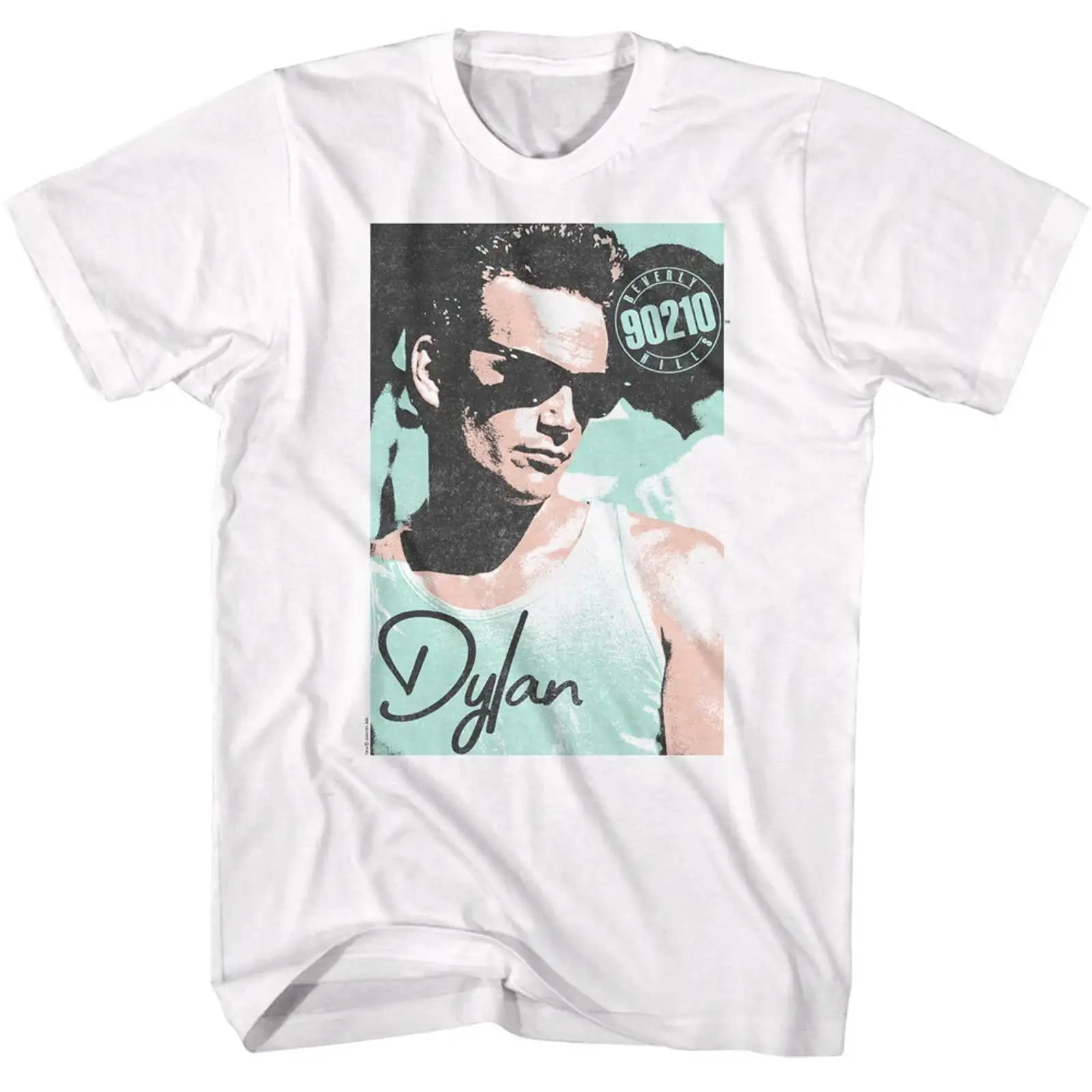 Vintage Fashion Herren - Футболка мужская Beverly Hills 90210 с