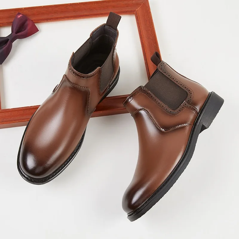 Vintage Fashion For Mens - Винтажные мужские кожаные оксфорды, роскошные мужские