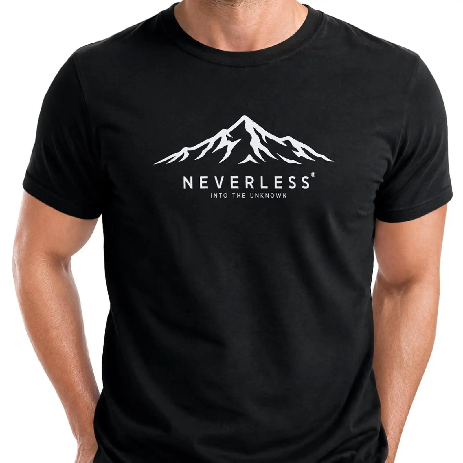 Vintage Fashion Herren - Футболка Neverless с принтом, мужская, дизайн