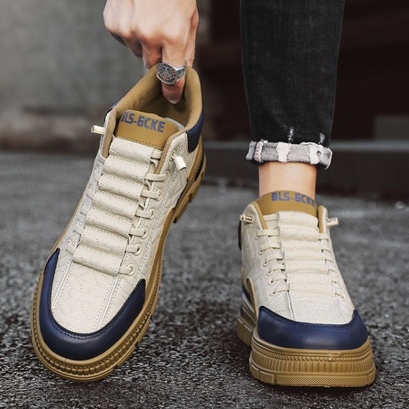 Vintage Fashion For Mens - Мужские ботинки без шнуровки на платформе,