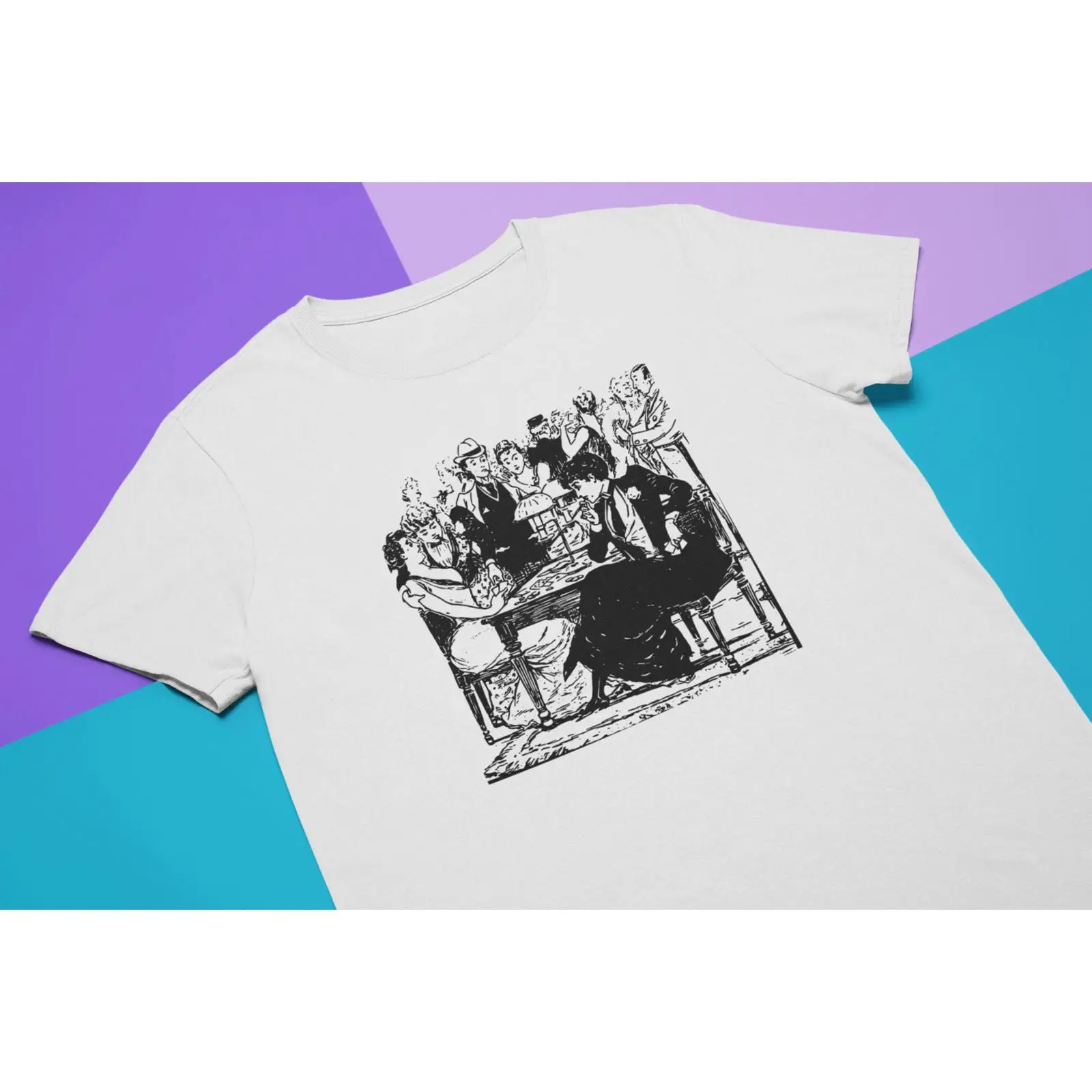 Vintage Queer Fashion - Футболка с мультяшным принтом для лесбиянок,