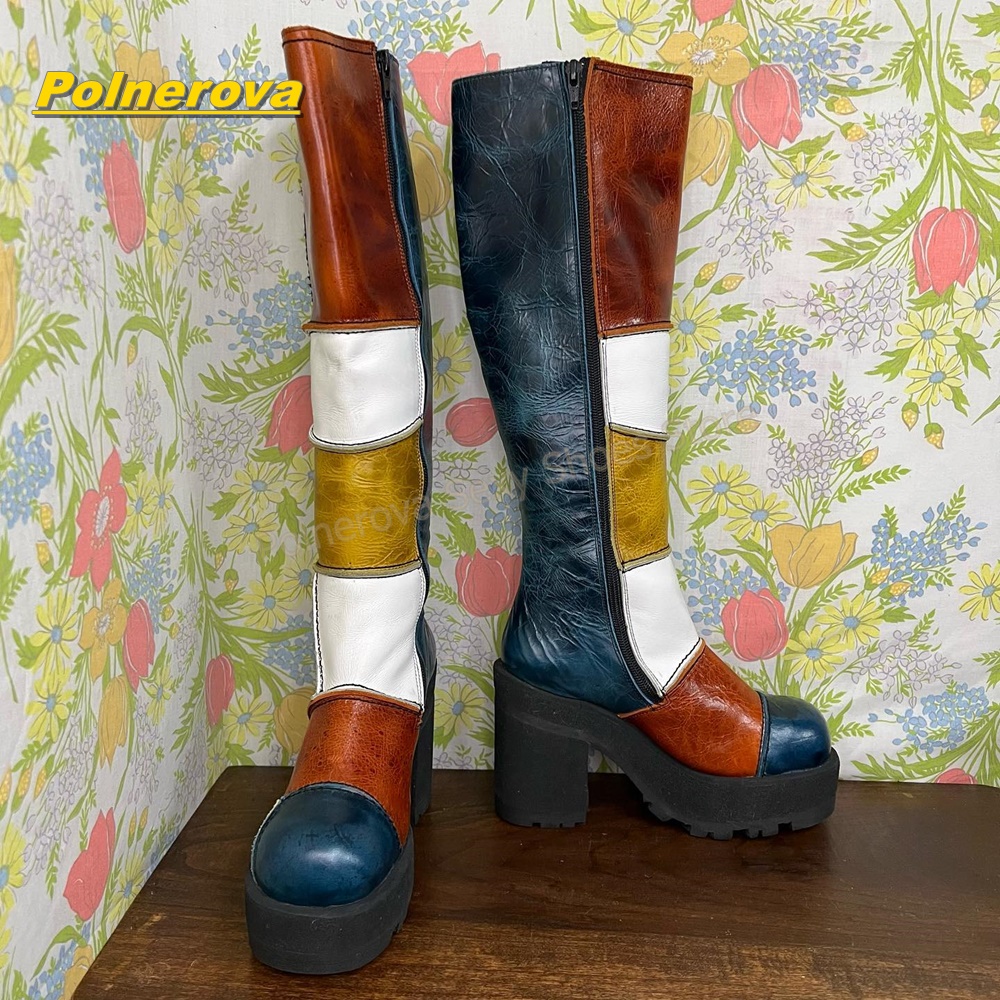 Женские ретро-ботинки до колен – обзор и цена Vintage Fashion Heels