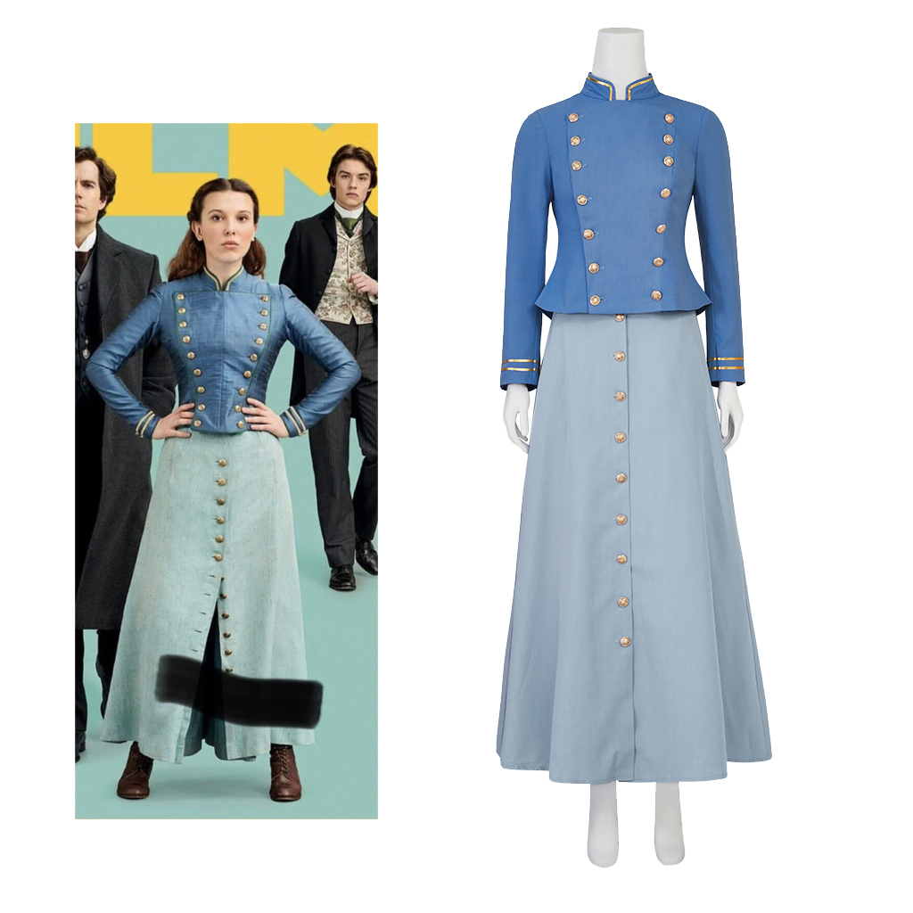 Косплей из фильма Enola Holmes – обзор и цена Vintage Fashion Dress
