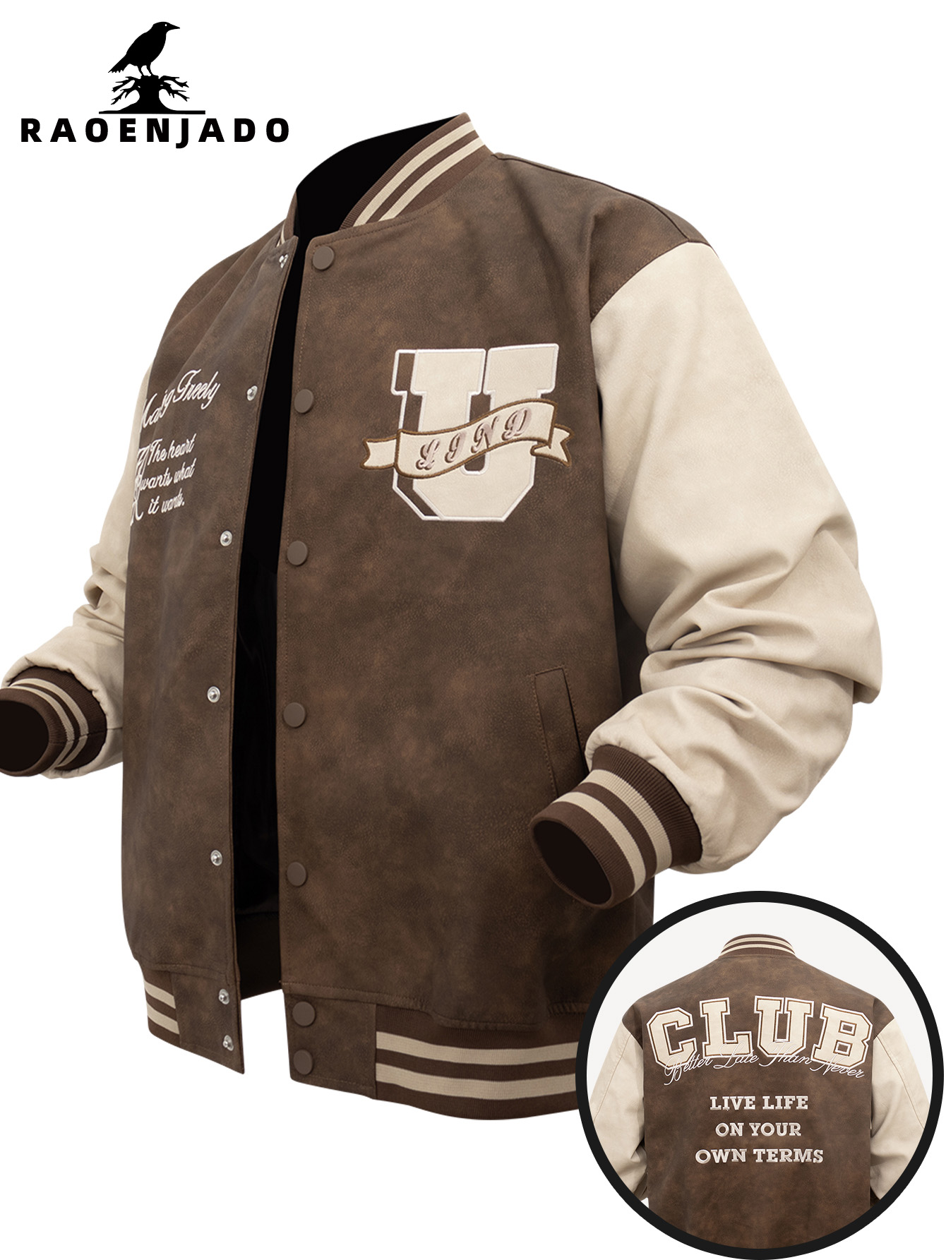 Мужская куртка из искусственно – обзор и цена Varsity Jacket Wool