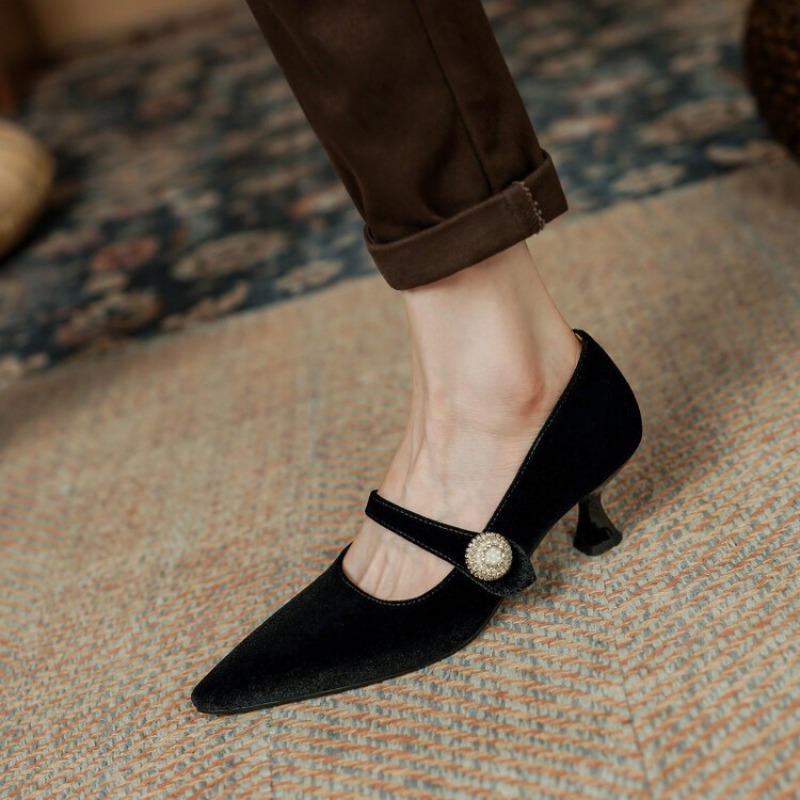 Винно-красные туфли Мэри Джейн – обзор и цена Vintage Fashion Heels
