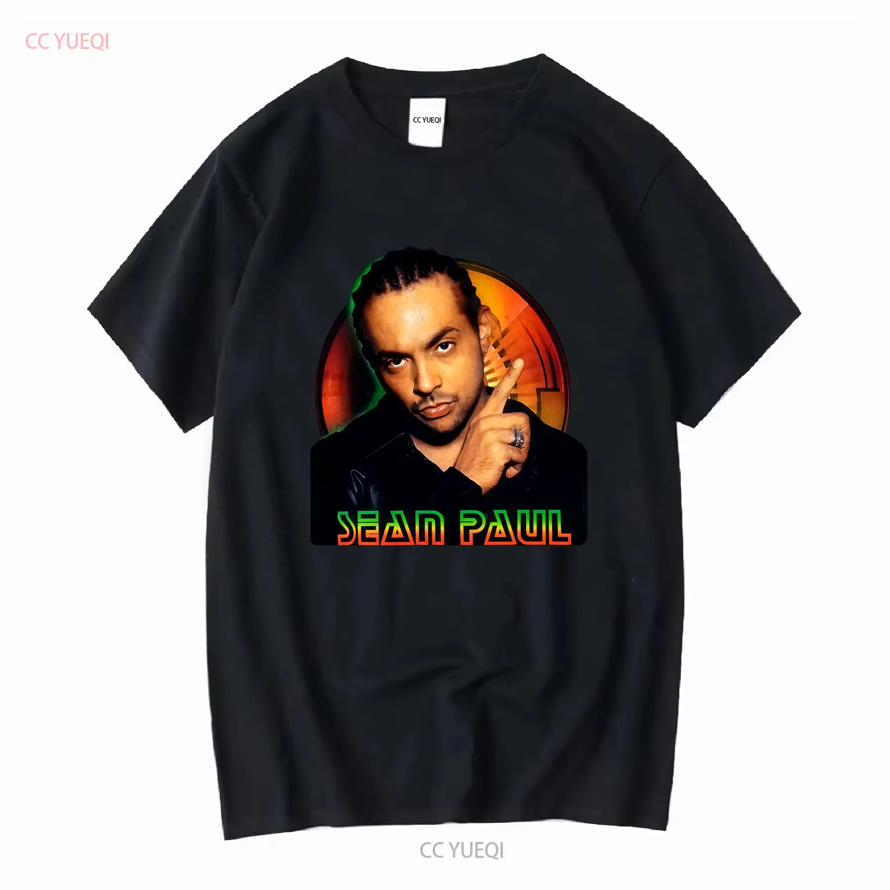 RAPPER Sean Paul черная футбол – обзор и цена Vintage Fashion Jersey