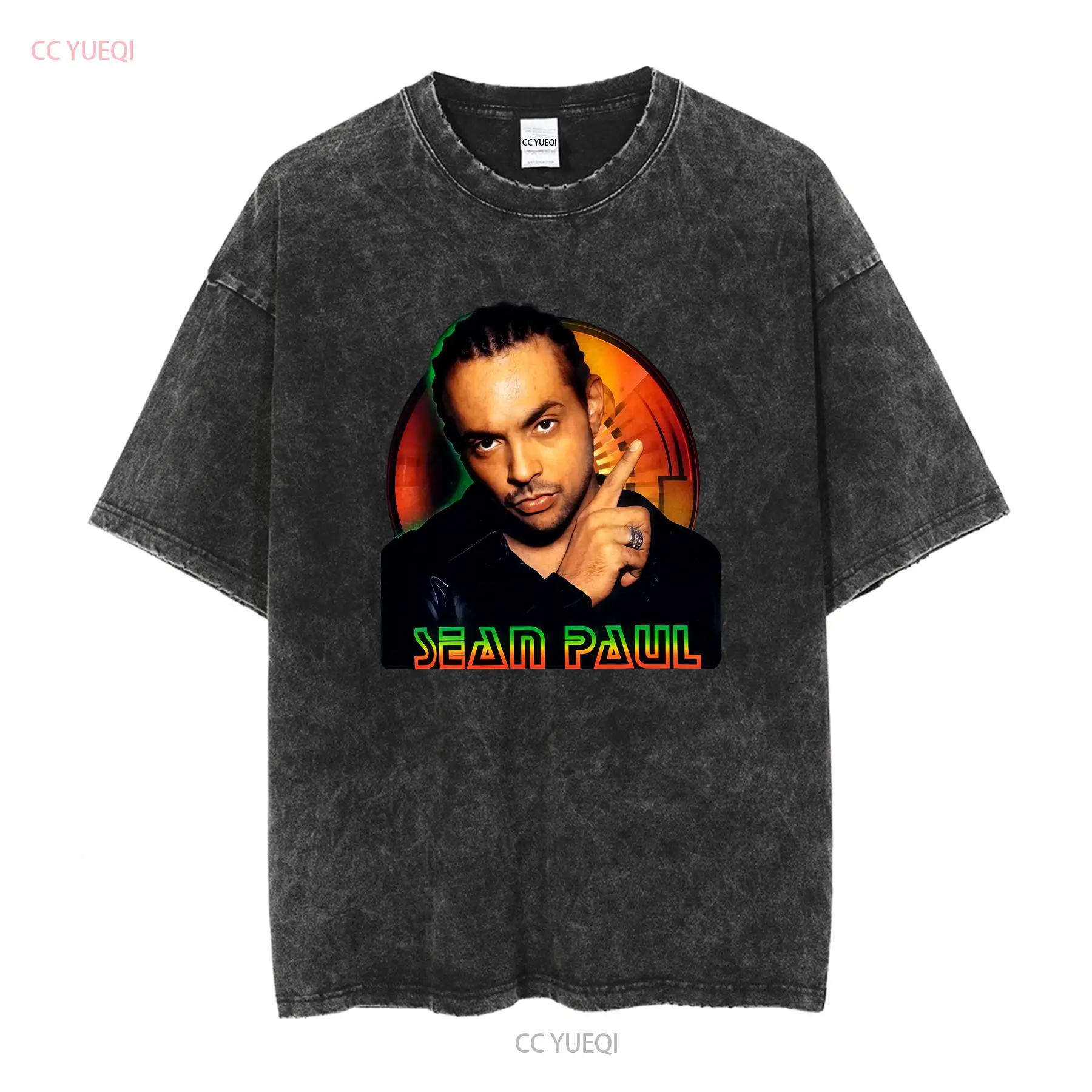 RAPPER Sean Paul черная футбол – обзор и цена Vintage Fashion Jersey