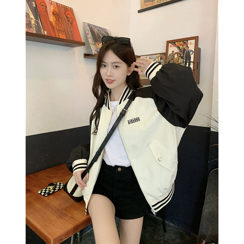 Женская весенняя бейсбольная к – обзор и цена Varsity Jacket Wool
