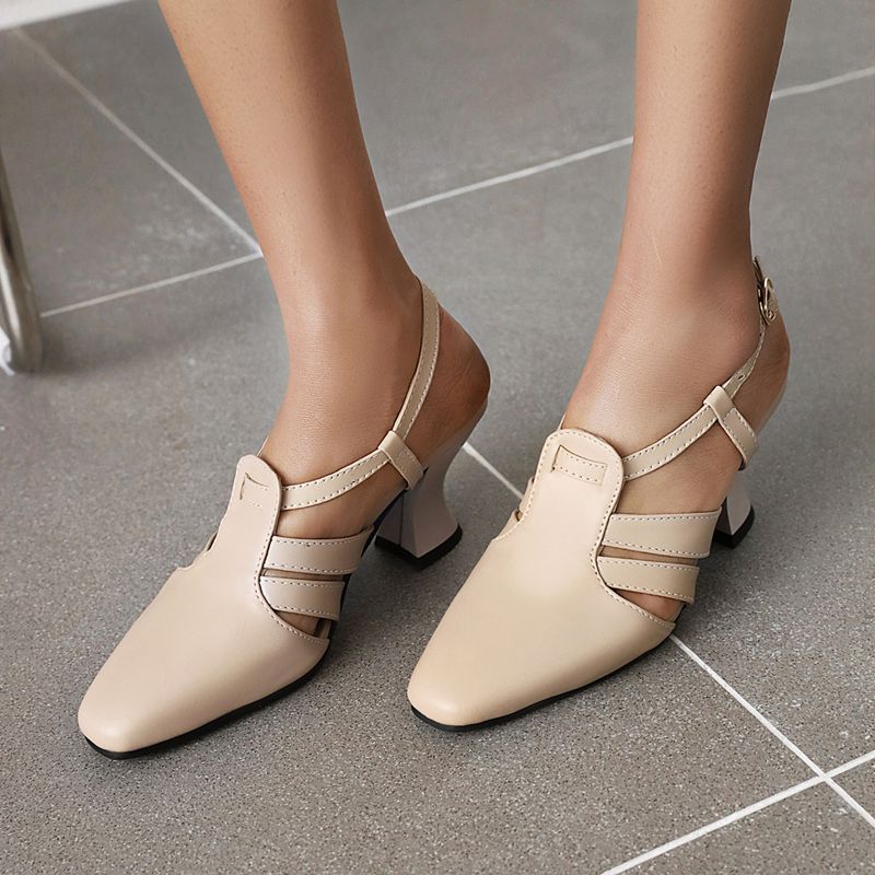 SIMLOVEYO 2025 Модные повседне – обзор и цена Vintage Fashion Heels