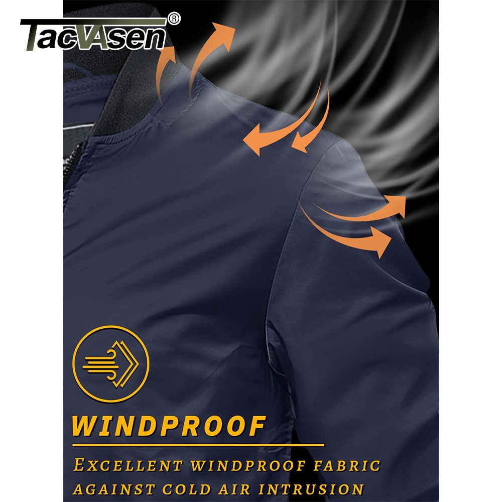 TACVASEN Мужская университетск – обзор и цена Varsity Jacket Wool