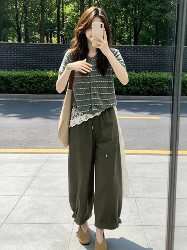 Белый винтажный летний комплек – обзор и цена Vintage Fashion Hong Kong