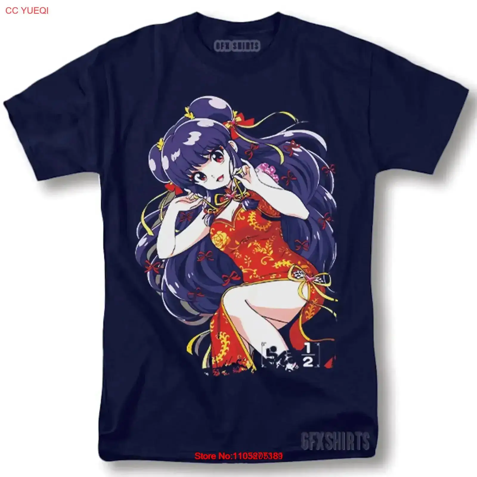 Футболка Ranma 1 2, аниме, ман – обзор и цена Vintage Fashion Jersey