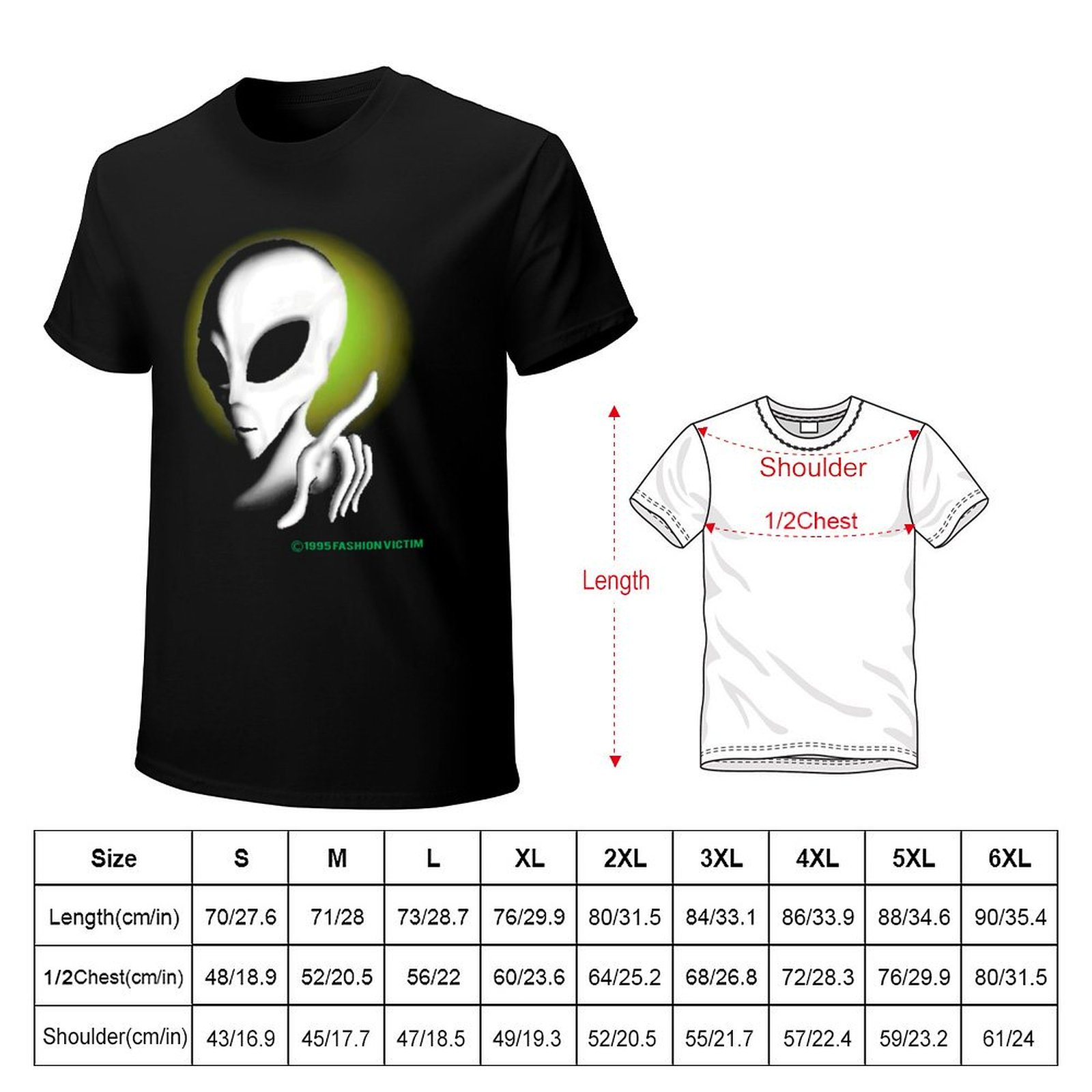 Футболка ALIEN 1995 года, винт – обзор и цена Vintage Fashion Victim