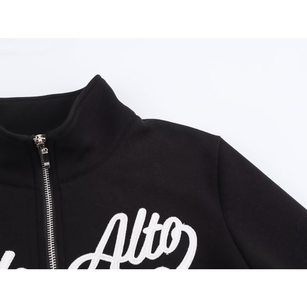 Повседневный женский черный ун – обзор и цена Varsity Jacket Wool