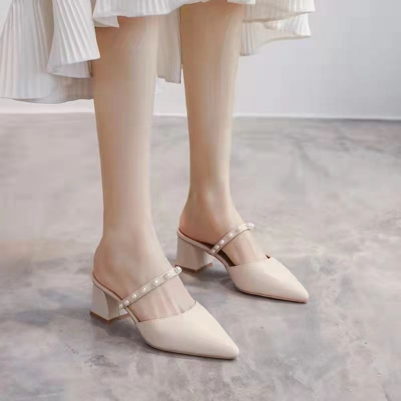 Женские винтажные туфли-мюли с – обзор и цена Vintage Fashion Heels
