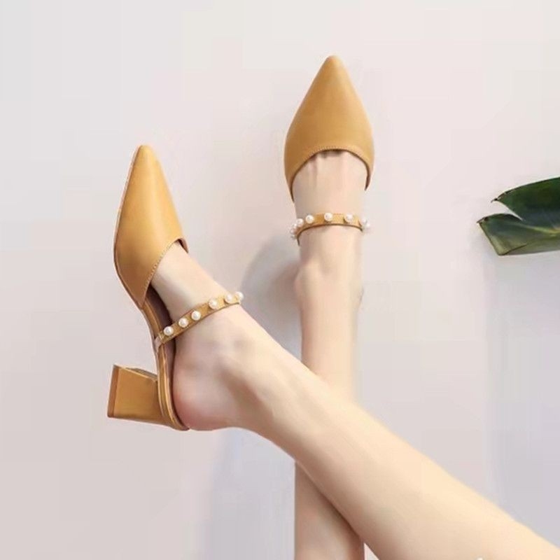 Женские винтажные туфли-мюли с – обзор и цена Vintage Fashion Heels
